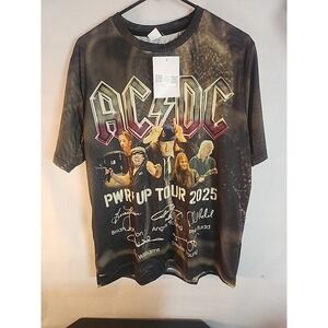 ACDC 3D Apparel Power Up Tour 2025  Medium Polyester